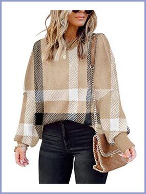Womens Oversized Cable Knit Pullover Sweater Batwing Sleeve Pearl Detail